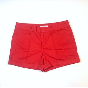 Ann Taylor LOFT Red Shorts 6